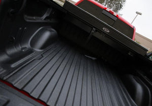 Showing the truck bed space with the Truck Covers USA Work Cover installed.