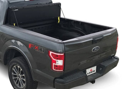 LEER HF650M Hard Folding Tonneau Cover 2022-24 Ford Maverick 4' 5" Bed