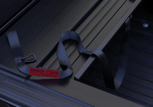 The strap that is used to close the Truck Covers USA American Roll Cover. 