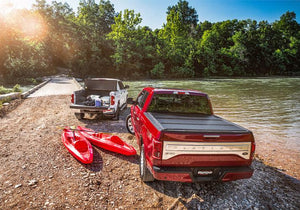 UnderCover Flex 2007-2013 Chevrolet Silverado 1500/2007-2014 2500 HD 6' 6 Bed Std/Ext/Crew Cab without Cargo Management System with Bed Rail Caps - Black Textured