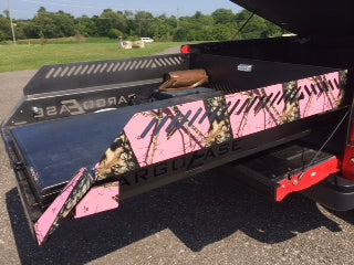 Cargo Slide Optional Side Rails In Pink Break-Up Camouflage